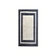 Conceptum Hypnose Hall Carpet (80 x 200) Black Frame Multicolor