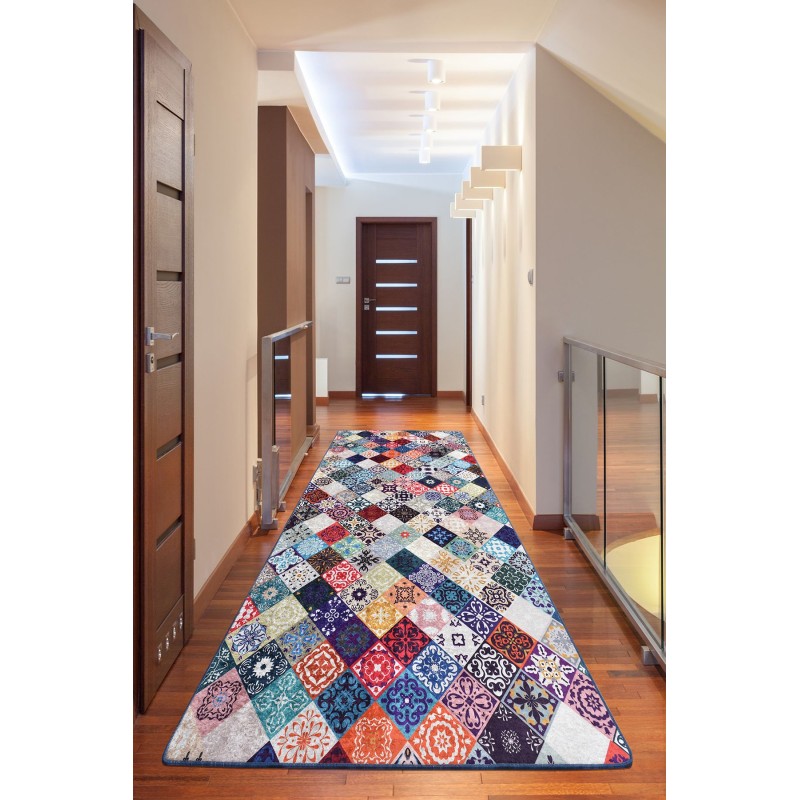 Conceptum Hypnose Hall Carpet (80 x 300) Lively Djt Multicolor