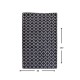 Conceptum Hypnose Hall Carpet (80 x 200) Kupa - Black Djt Black
White