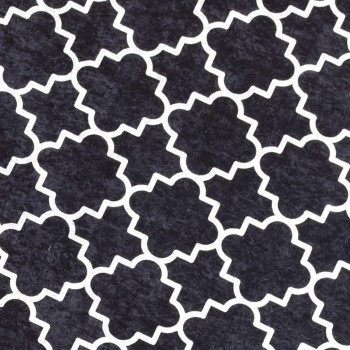 Hall Carpet (80 x 300) Kupa - Black Djt Black
White