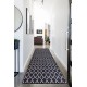 Conceptum Hypnose Hall Carpet (100 x 300) Kupa - Black Djt Black
White