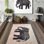 Hall Carpet (80 x 200) Elefante Nero Djt Multicolor