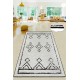 Conceptum Hypnose Hall Carpet (80 x 300) Eaves Black
White