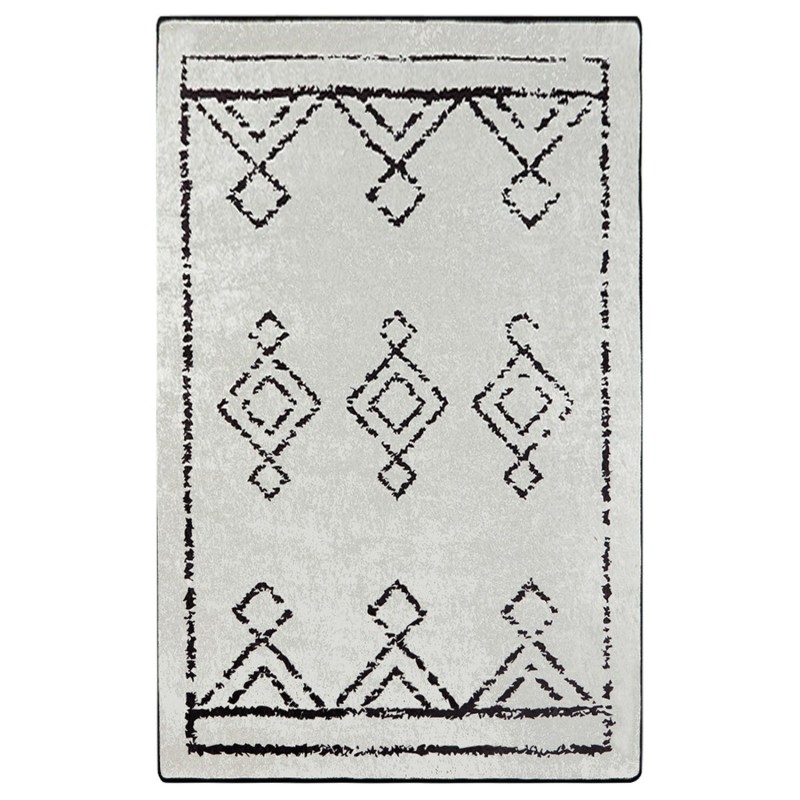 Conceptum Hypnose Hall Carpet (80 x 300) Eaves Black
White