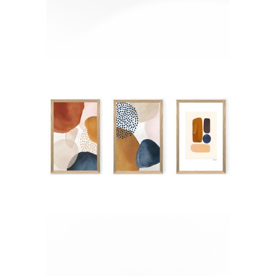 Decorative Painting Set (3 Pieces) Artsycllct2 Multicolor Wallxpert Decorative Painting Set (3 Pieces) Artsycllct2 Multicolor