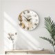Decorative Glass Wall Clock Huhu338 - 40 x 40 Multicolor Decorative Glass Wall Clock Huhu338 - 40 x 40 Multicolor