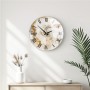 Decorative Glass Wall Clock Huhu338 - 40 x 40 Multicolor