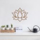 Wallxpert Decorative Metal Wall Accessory Lotus Flower 1 - Copper Copper