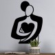 Wallxpert Decorative Metal Wall Accessory Love Black