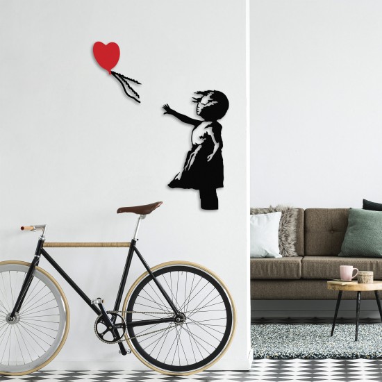 Decorative Metal Wall Accessory Banksy - 13 Black
Red Decorative Metal Wall Accessory Banksy - 13 Black
Red