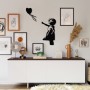 Decorative Metal Wall Accessory Banksy - 14 Black