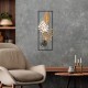 Decorative Metal Wall Accessory Palm Leaves Multicolor Decorative Metal Wall Accessory Palm Leaves Multicolor