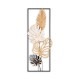 Decorative Metal Wall Accessory Palm Leaves Multicolor Decorative Metal Wall Accessory Palm Leaves Multicolor