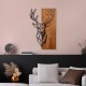Wallxpert Decorative Wooden Wall Accessory Red Deer 1 Walnut
Black