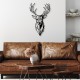 Decorative Metal Wall Accessory Red Deer 2 Black Wallxpert Decorative Metal Wall Accessory Red Deer 2 Black