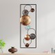 Decorative Metal Wall Accessory Textured - 8 Multicolor Wallxpert Decorative Metal Wall Accessory Textured - 8 Multicolor
