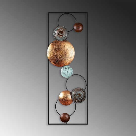Decorative Metal Wall Accessory Textured - 8 Multicolor Wallxpert Decorative Metal Wall Accessory Textured - 8 Multicolor