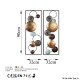 Decorative Metal Wall Accessory Textured - 9 Multicolor Decorative Metal Wall Accessory Textured - 9 Multicolor