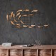 Decorative Metal Wall Accessory Sheen - 2 Multicolor Decorative Metal Wall Accessory Sheen - 2 Multicolor
