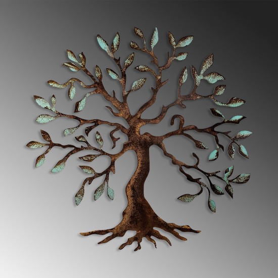 Decorative Metal Wall Accessory Tree - 1 Multicolor Decorative Metal Wall Accessory Tree - 1 Multicolor