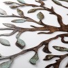 Decorative Metal Wall Accessory Tree - 1 Multicolor