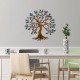 Decorative Metal Wall Accessory Tree - 2 Multicolor Decorative Metal Wall Accessory Tree - 2 Multicolor