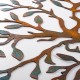 Decorative Metal Wall Accessory Tree - 2 Multicolor Decorative Metal Wall Accessory Tree - 2 Multicolor