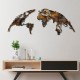 Decorative Metal Wall Accessory World Map Medium - 3 Multicolor Wallxpert Decorative Metal Wall Accessory World Map Medium - 3 Multicolor