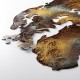 Decorative Metal Wall Accessory World Map Medium - 3 Multicolor Wallxpert Decorative Metal Wall Accessory World Map Medium - 3 Multicolor