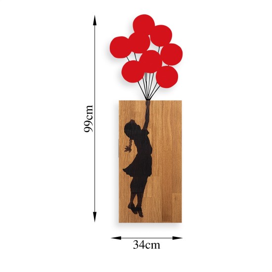 Decorative Wooden Wall Accessory Banksy - 17 Walnut
Black Wallxpert Decorative Wooden Wall Accessory Banksy - 17 Walnut
Black
