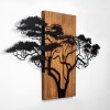 Wallxpert Decorative Wooden Wall Accessory Acacia Tree - 387 Walnut
Black