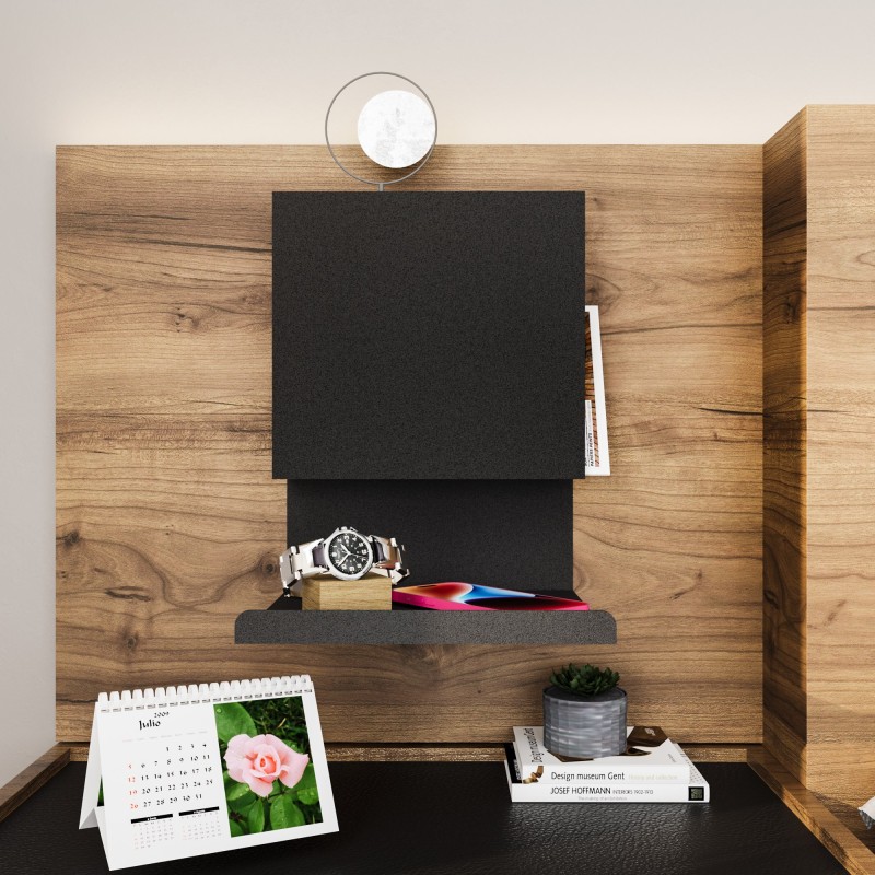 Wall Shelf Brano Black