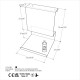 Wall Shelf Brano Black