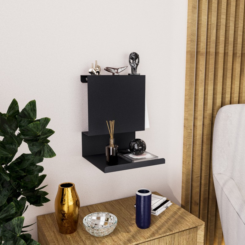 Wall Shelf Brano Black