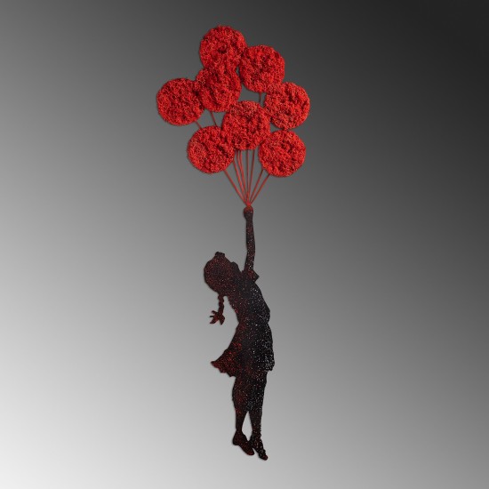 Decorative Metal Wall Accessory Banksy - 11-1 Red
Black Wallxpert Decorative Metal Wall Accessory Banksy - 11-1 Red
Black