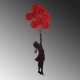 Decorative Metal Wall Accessory Banksy - 11-1 Red
Black Wallxpert Decorative Metal Wall Accessory Banksy - 11-1 Red
Black