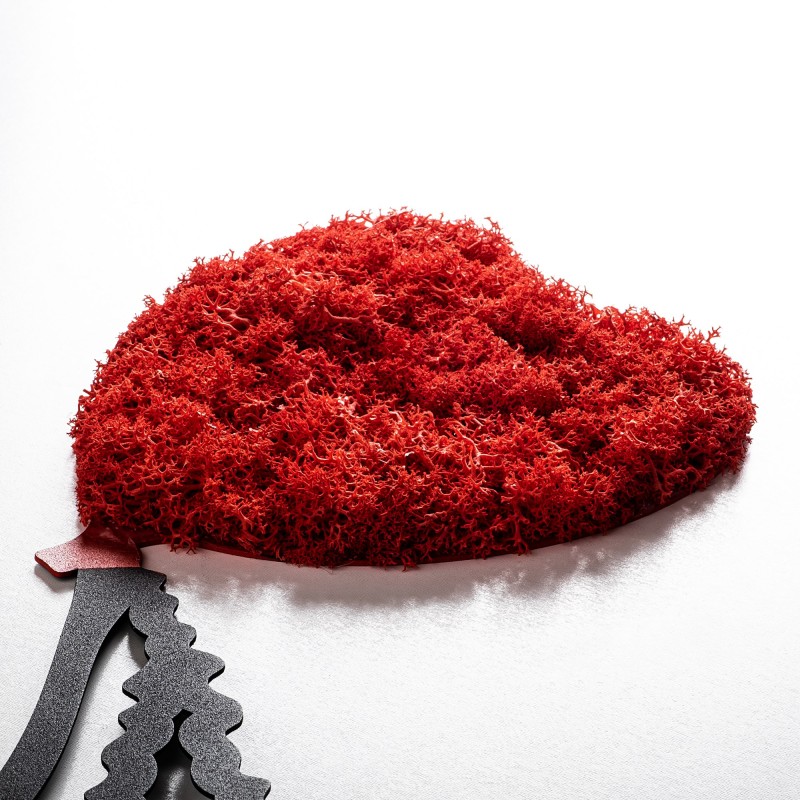 Wallxpert Decorative Metal Wall Accessory Banksy - 13-1 Red
Black