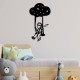Decorative Metal Wall Accessory The Little Prince 6 Black Decorative Metal Wall Accessory The Little Prince 6 Black