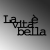 Wallxpert Decorative Metal Wall Accessory Vita E Bella 1 Black