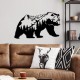 Decorative Metal Wall Accessory Orso-1 Black Wallxpert Decorative Metal Wall Accessory Orso-1 Black