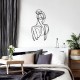 Decorative Metal Wall Accessory Sorella-1 Black Wallxpert Decorative Metal Wall Accessory Sorella-1 Black