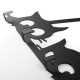 Metal Wall Hook Hidden Cats Black Metal Wall Hook Hidden Cats Black