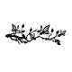 Metal Wall Hook Butterfly World Black Wallxpert Metal Wall Hook Butterfly World Black