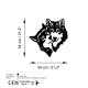 Decorative Metal Wall Accessory its Love Black