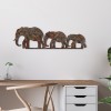 Decorative Metal Wall Accessory Rusty Elephant 1 Antiquation