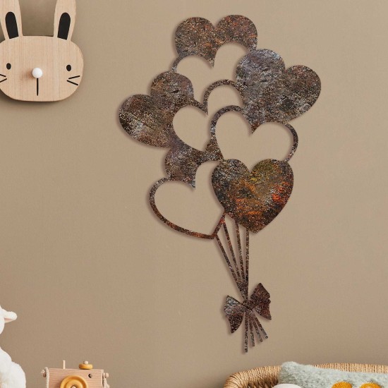 Decorative Metal Wall Accessory Rusty Heart 1 Antiquation Decorative Metal Wall Accessory Rusty Heart 1 Antiquation