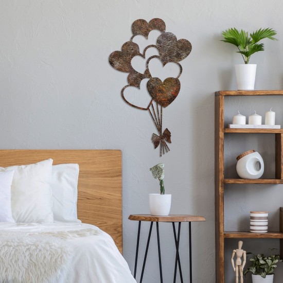 Decorative Metal Wall Accessory Rusty Heart 1 Antiquation Decorative Metal Wall Accessory Rusty Heart 1 Antiquation