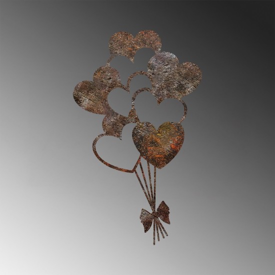 Decorative Metal Wall Accessory Rusty Heart 1 Antiquation Decorative Metal Wall Accessory Rusty Heart 1 Antiquation