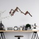 Wallxpert Decorative Metal Wall Accessory Rusty Mountain Antiquation