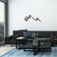 Wallxpert Decorative Metal Wall Accessory Rusty Mountain Antiquation